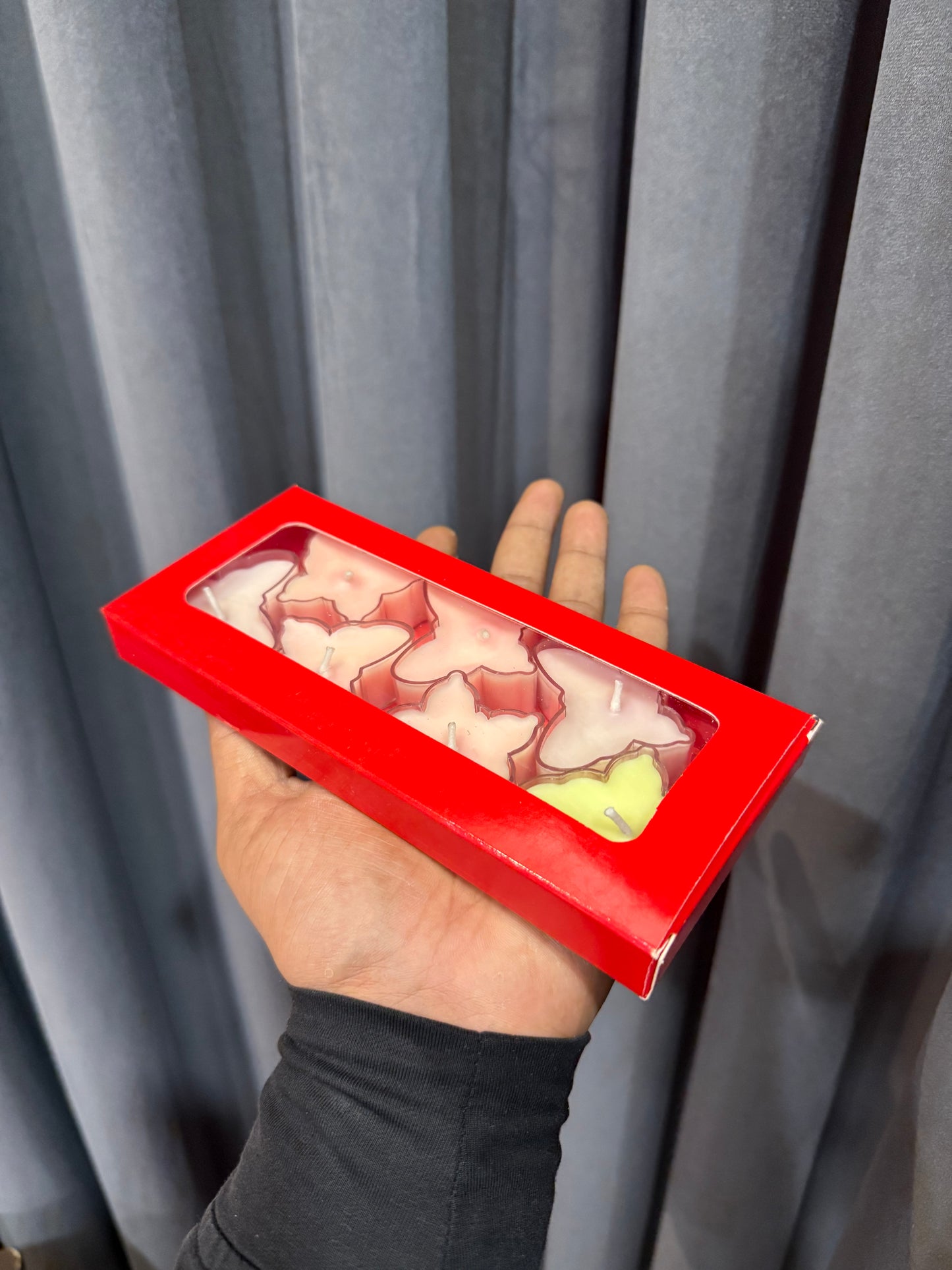 Red Tealight Box PO42