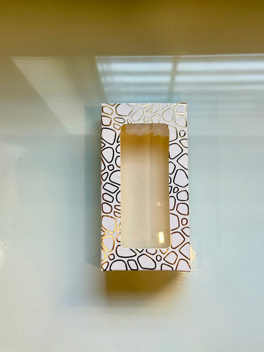 Wax Sachet Front Design | 2 Daisy Candle Box PO35