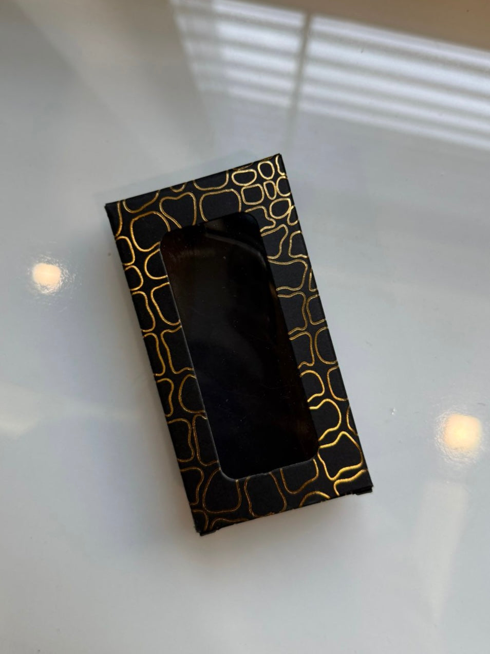 Wax Sachet Black Designer Box PO20