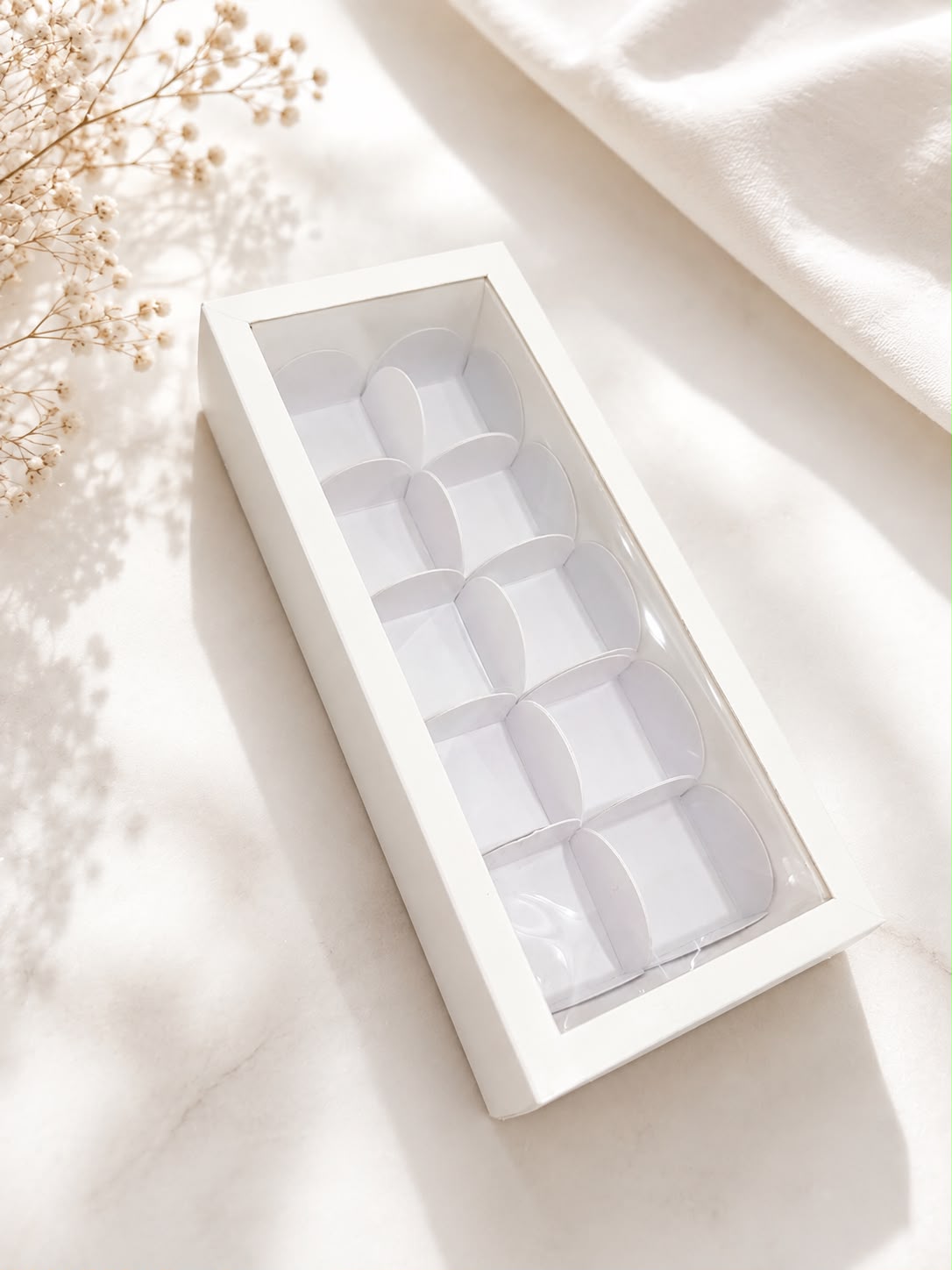 10 Cavity Box I Ladoo I Mini Bubble I Tealight Box |Multipurpose PO58