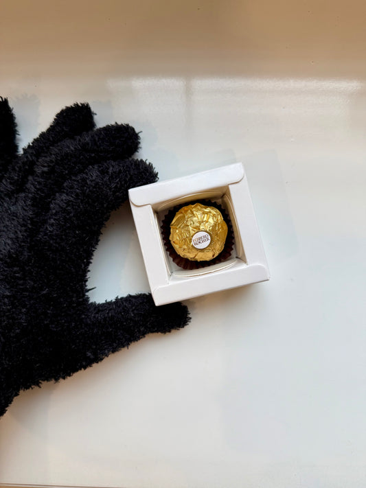 White 1 Cavity Box I Ladoo I Mini Bubble I Modak Box PO01