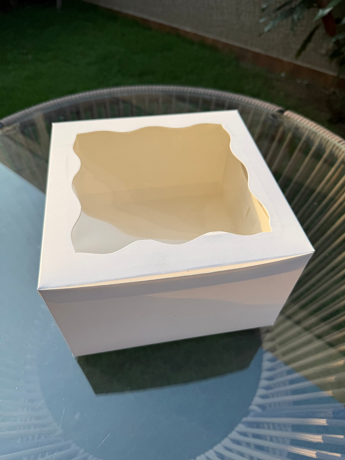 Cake Box White (8x8x5inches) PO48