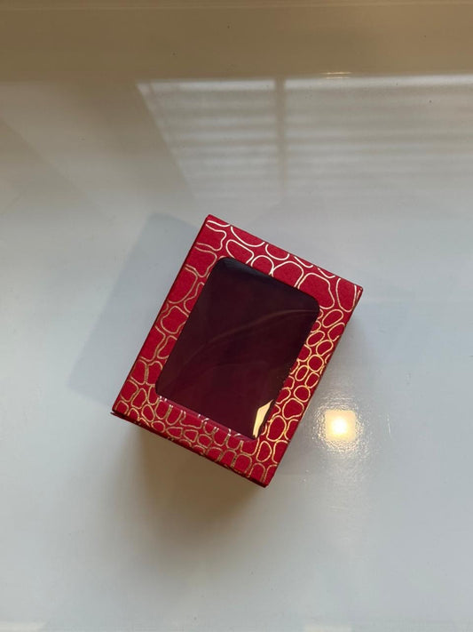 Jar | Big Candle | Red Designer Candle Box PO25