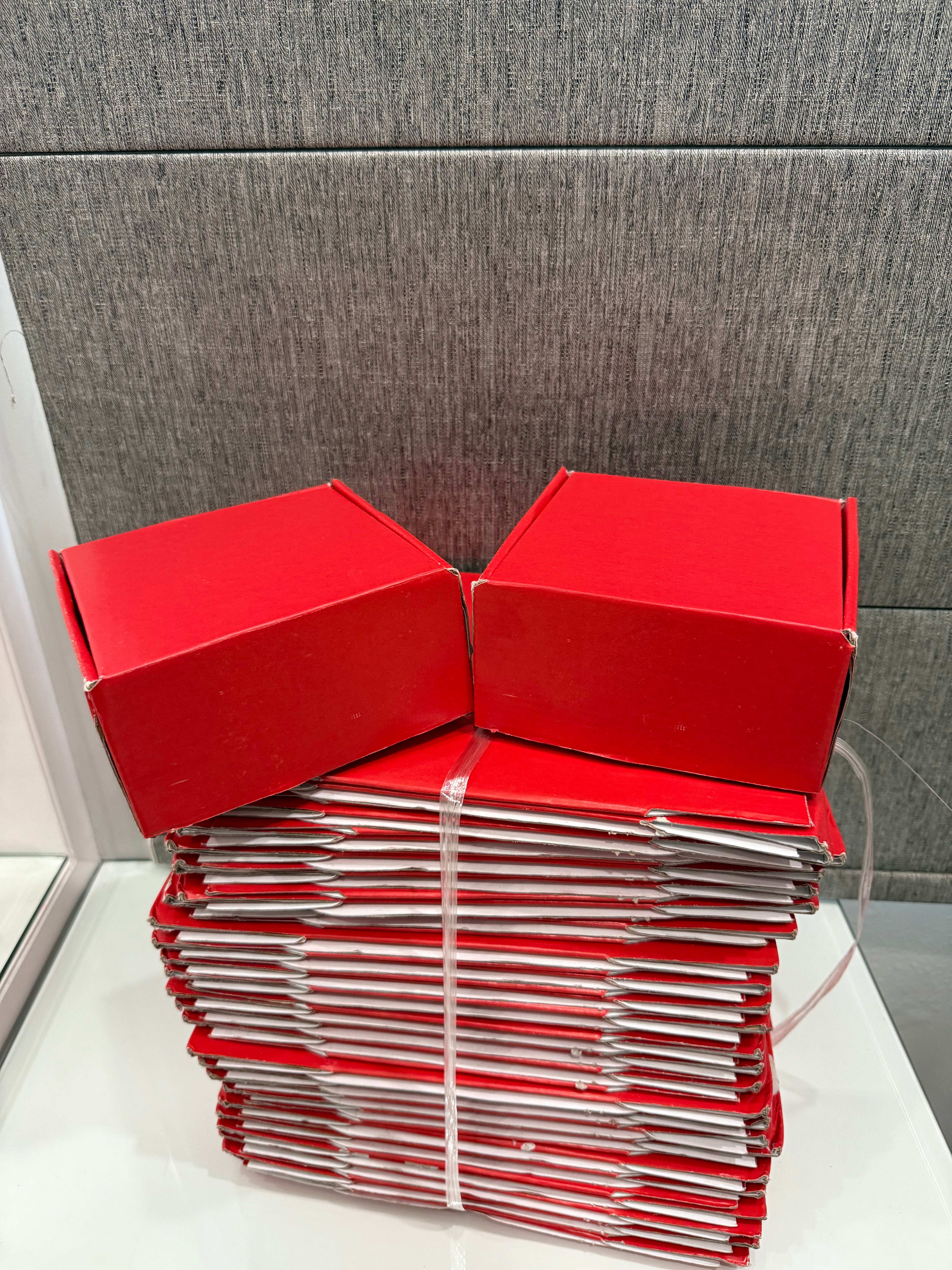 Red Corrugated Box (6x6x3 inch) PO41 – Shades of Gifting