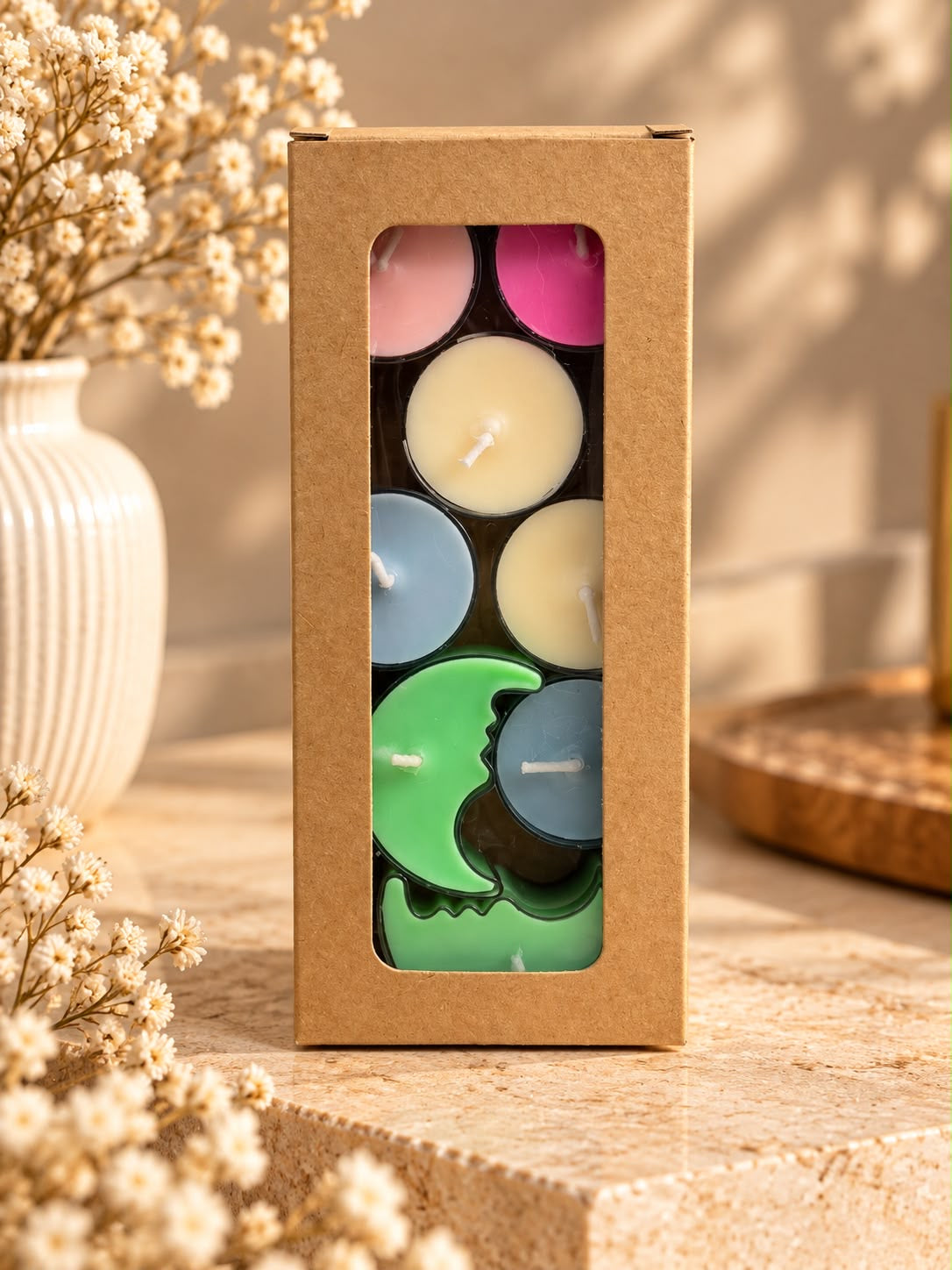 Tealight | 3 Daisy Box (M)