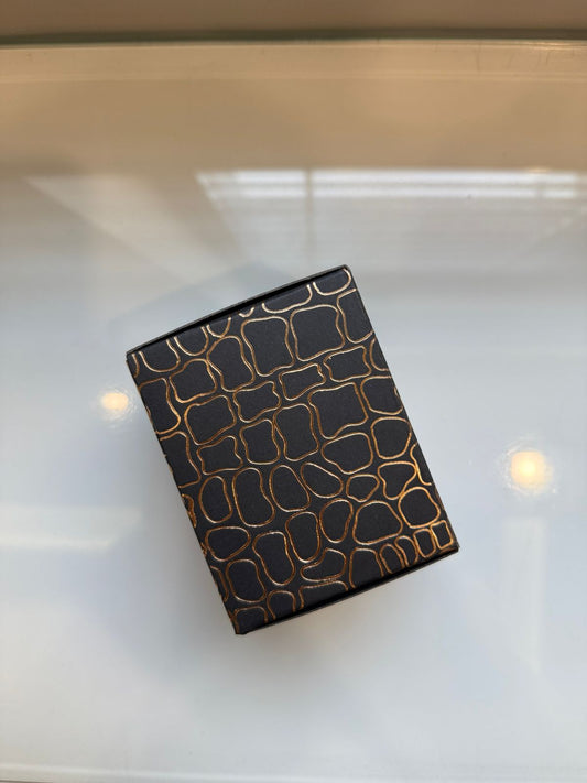 Black Jar Candle Box PO16