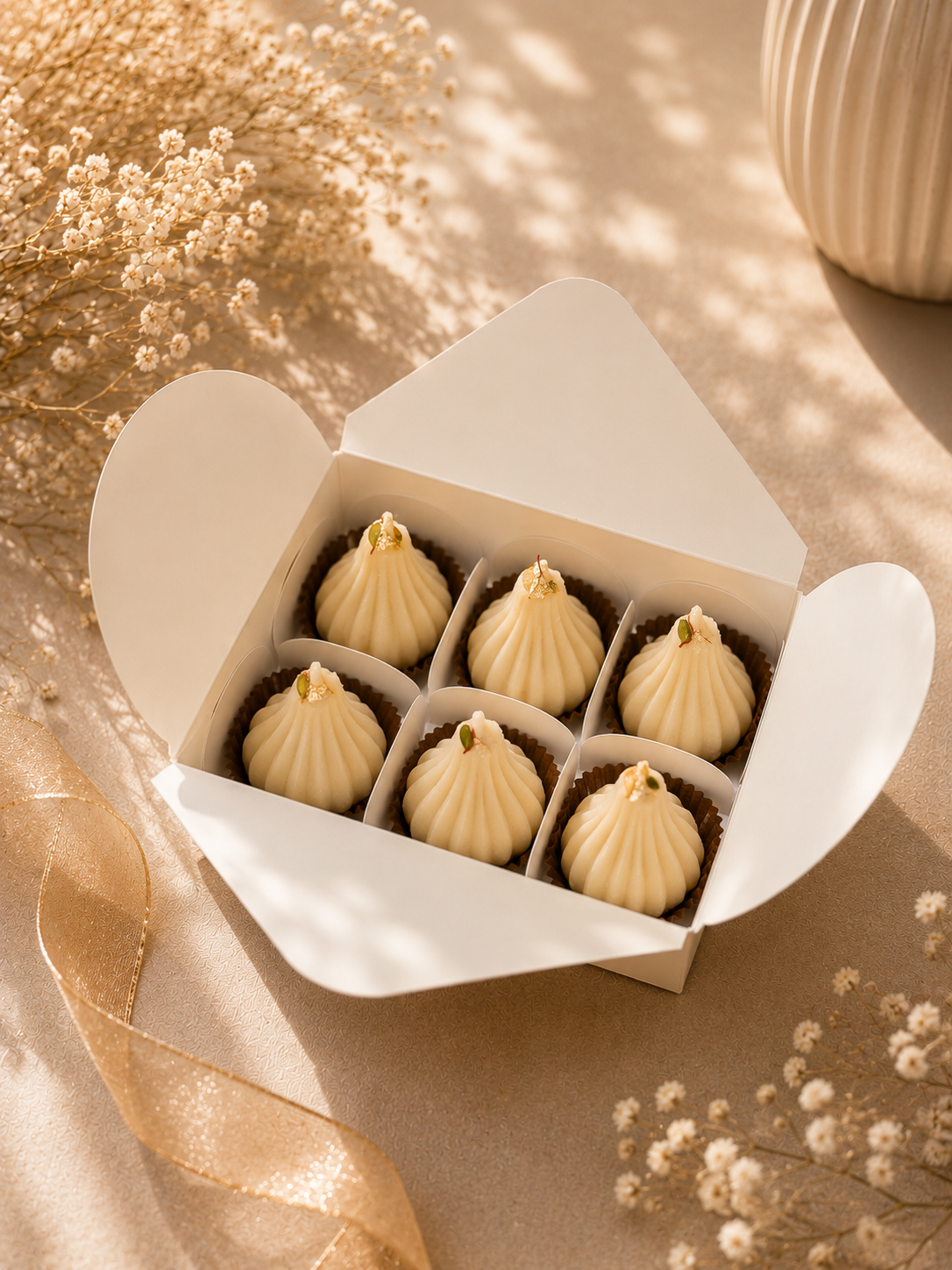 6 Cavity Chocolate Envelope Box