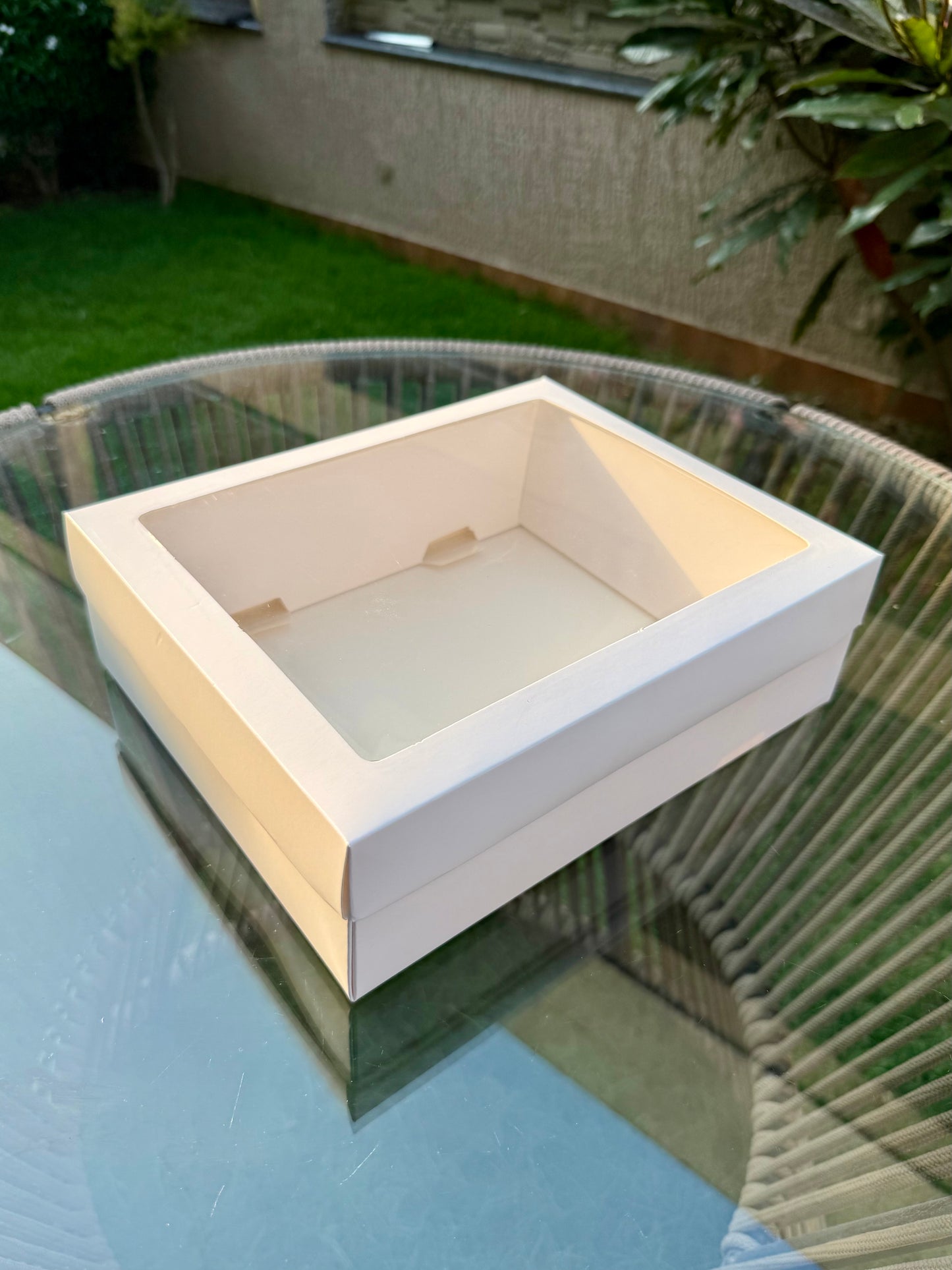 Hamper Box White 10x8x3.5 PO45