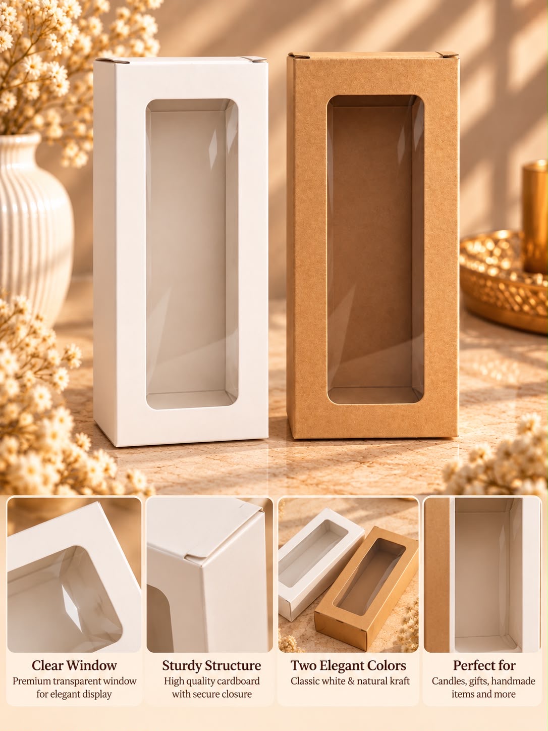 Tealight | 3 Daisy Box (M)