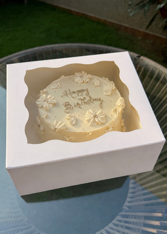 Cake Box White (8x8x5inches) PO48