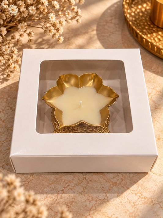 Urli | Heart | Lotus urli | 6x6x2inch | PO77