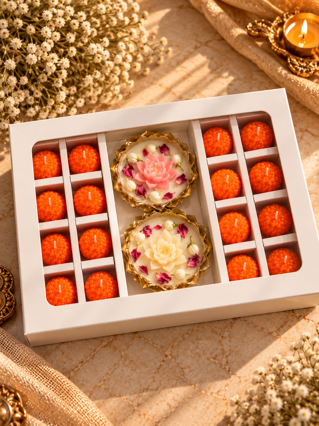 Premium Hamper Box Big | 16 cavity + 1 Bar | PO84