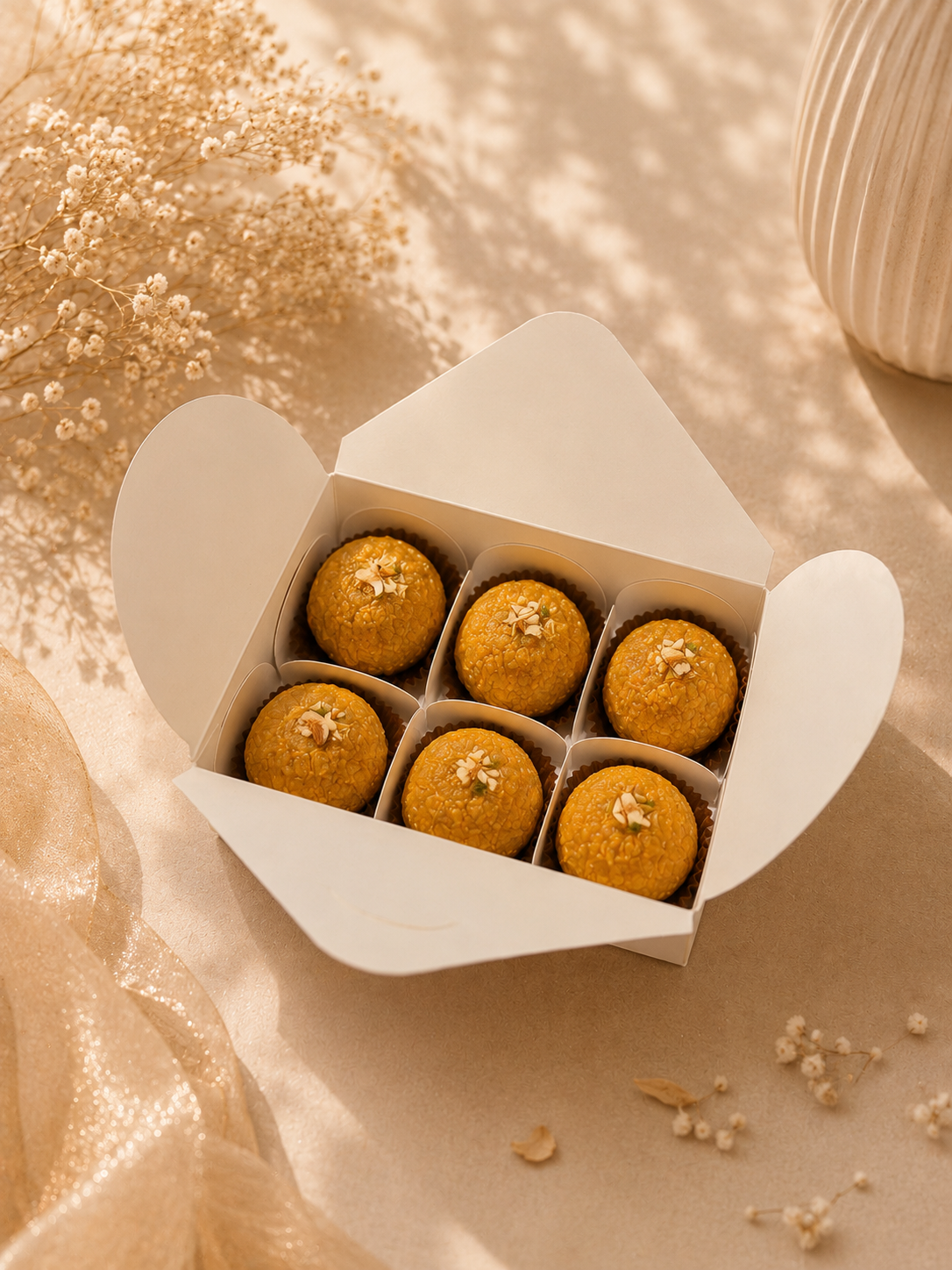 6 Cavity Chocolate Envelope Box