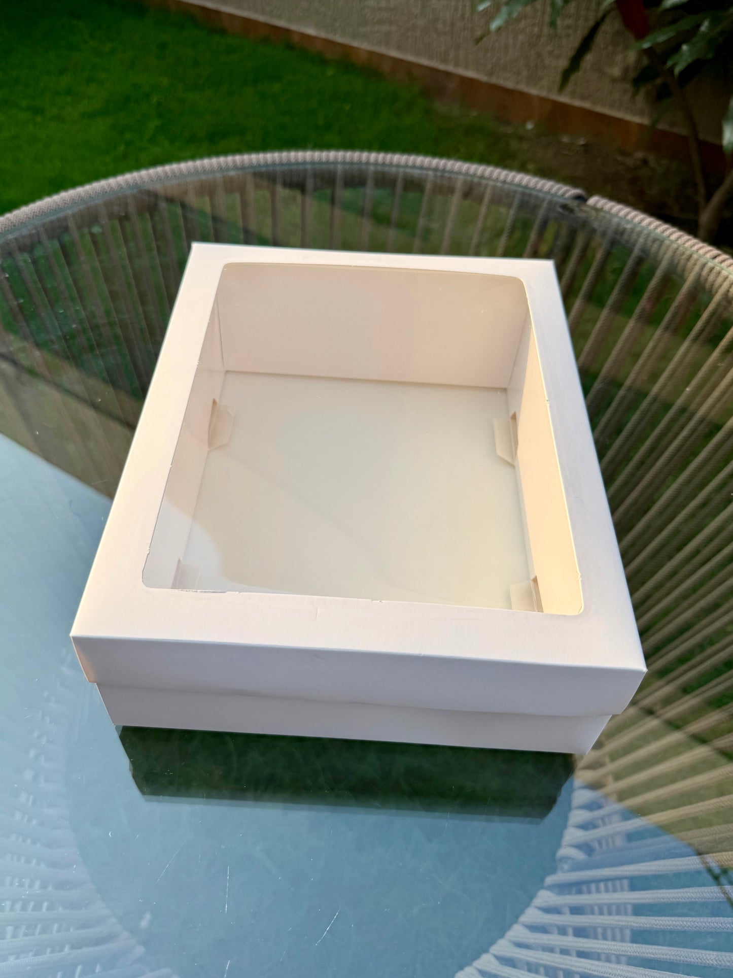 Hamper Box White 10x8x3.5 PO45