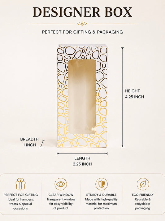 Wax Sachet White Front Design Box PO35