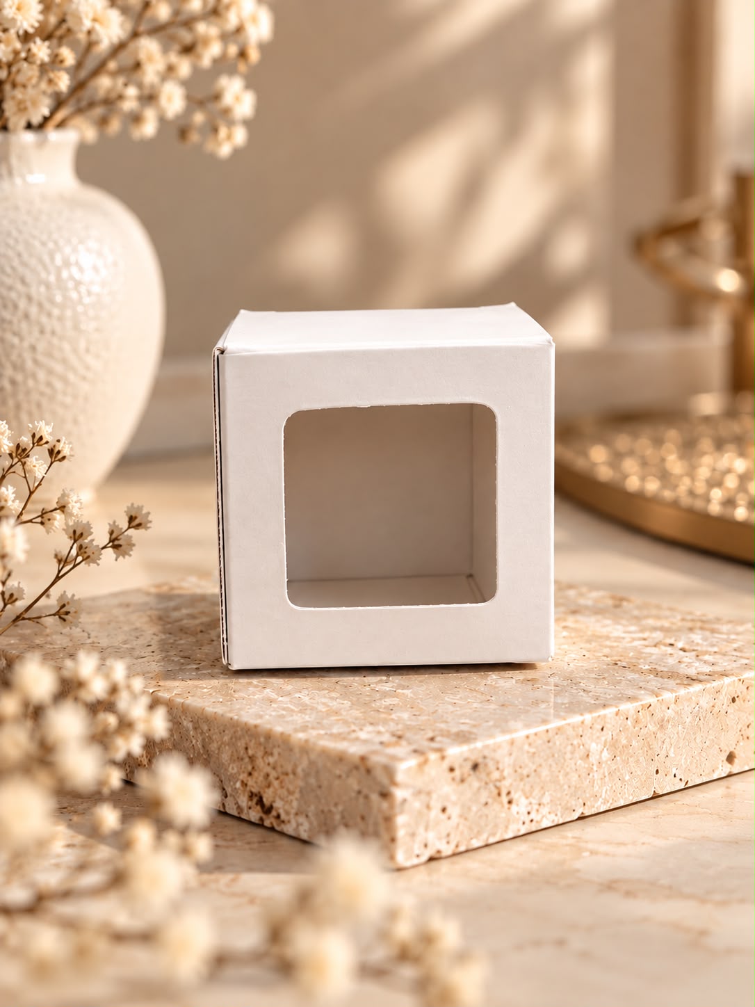 Small Box | 1 Laddu | 1 mini bubble candle
