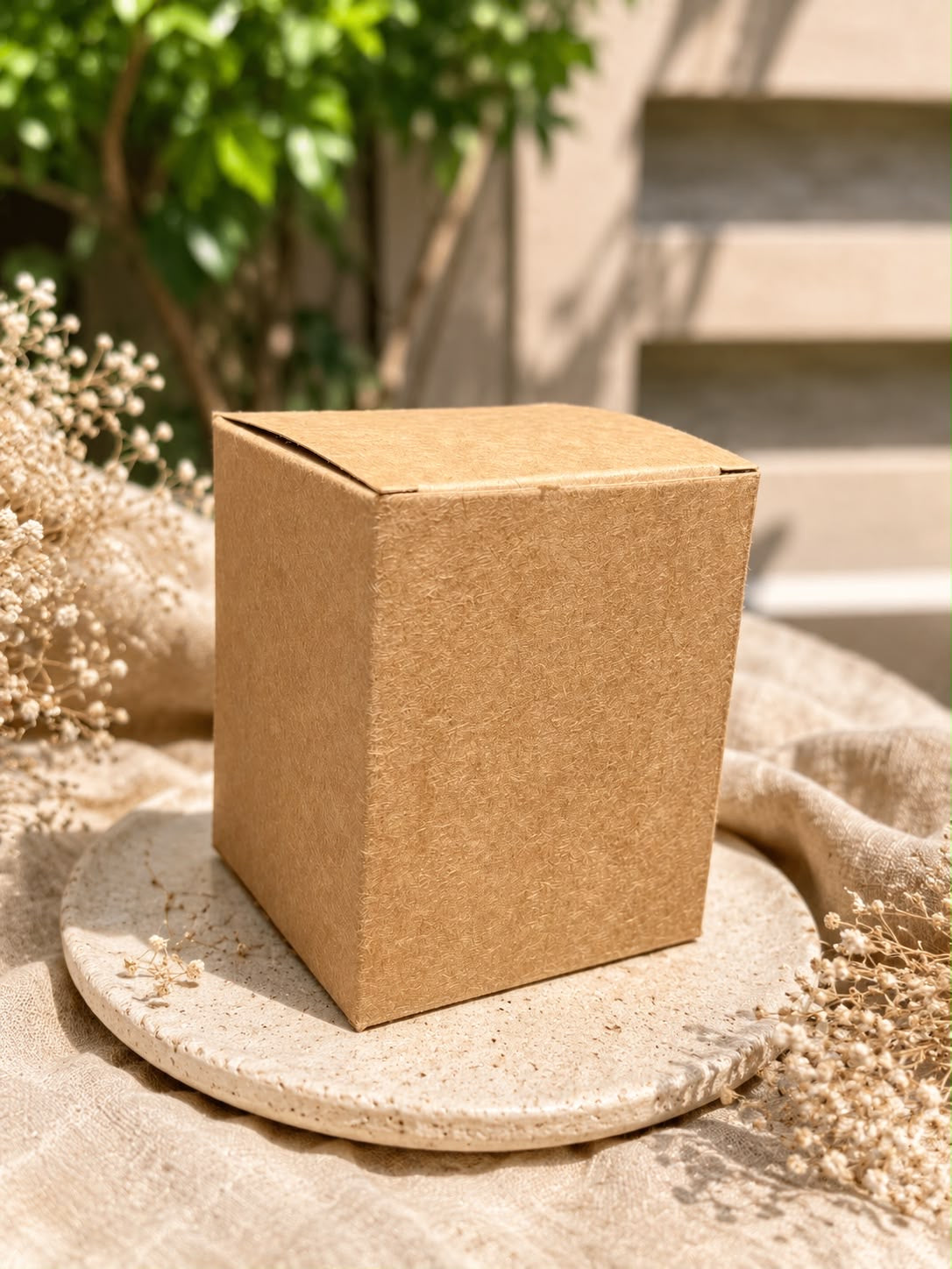 Jar | Big Candle | KRAFT PAPER BOX | PO52