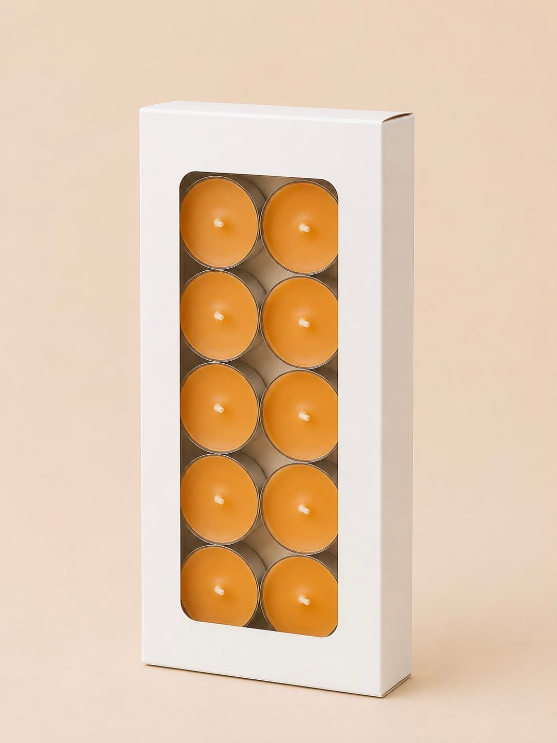 Tealight | Daisy | Pillar Candle Box PO51