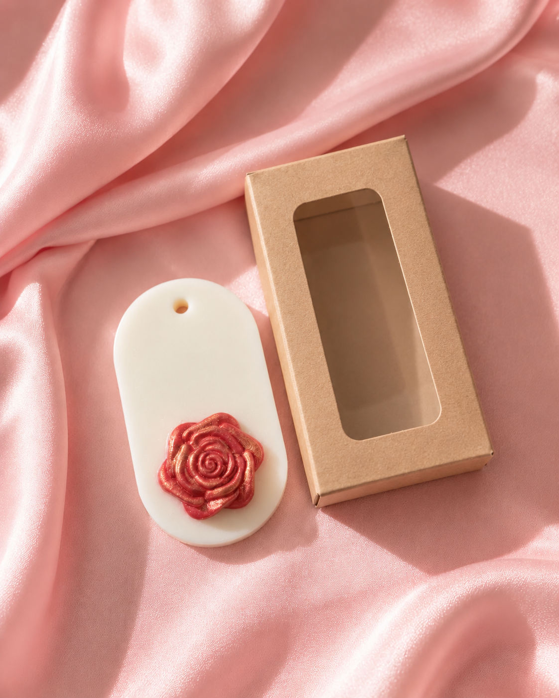 Wax Sachet | 2 Daisy | Tealight | Kraft Box | PO76